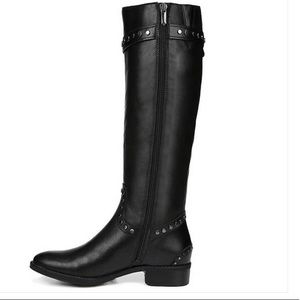 Sam Edelman Shoes Sam Edelman Paxton Black Leather Studded Riding Boots